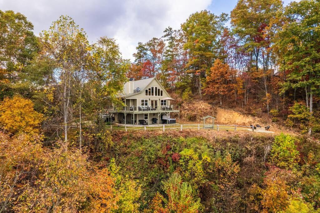 Stunning Mtn. Views! 4Br With All The Amenities! - Vista Vibes- Bryson City Exterior foto