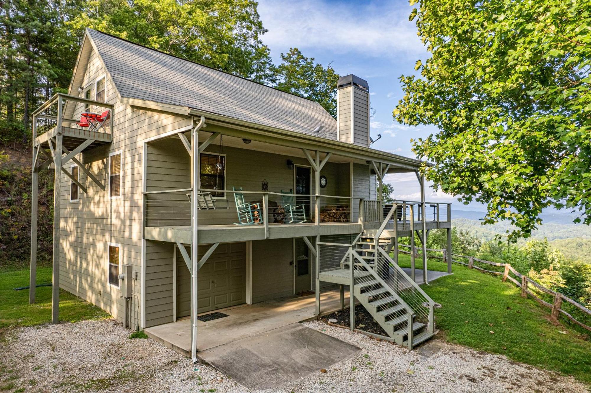 Stunning Mtn. Views! 4Br With All The Amenities! - Vista Vibes- Bryson City Exterior foto