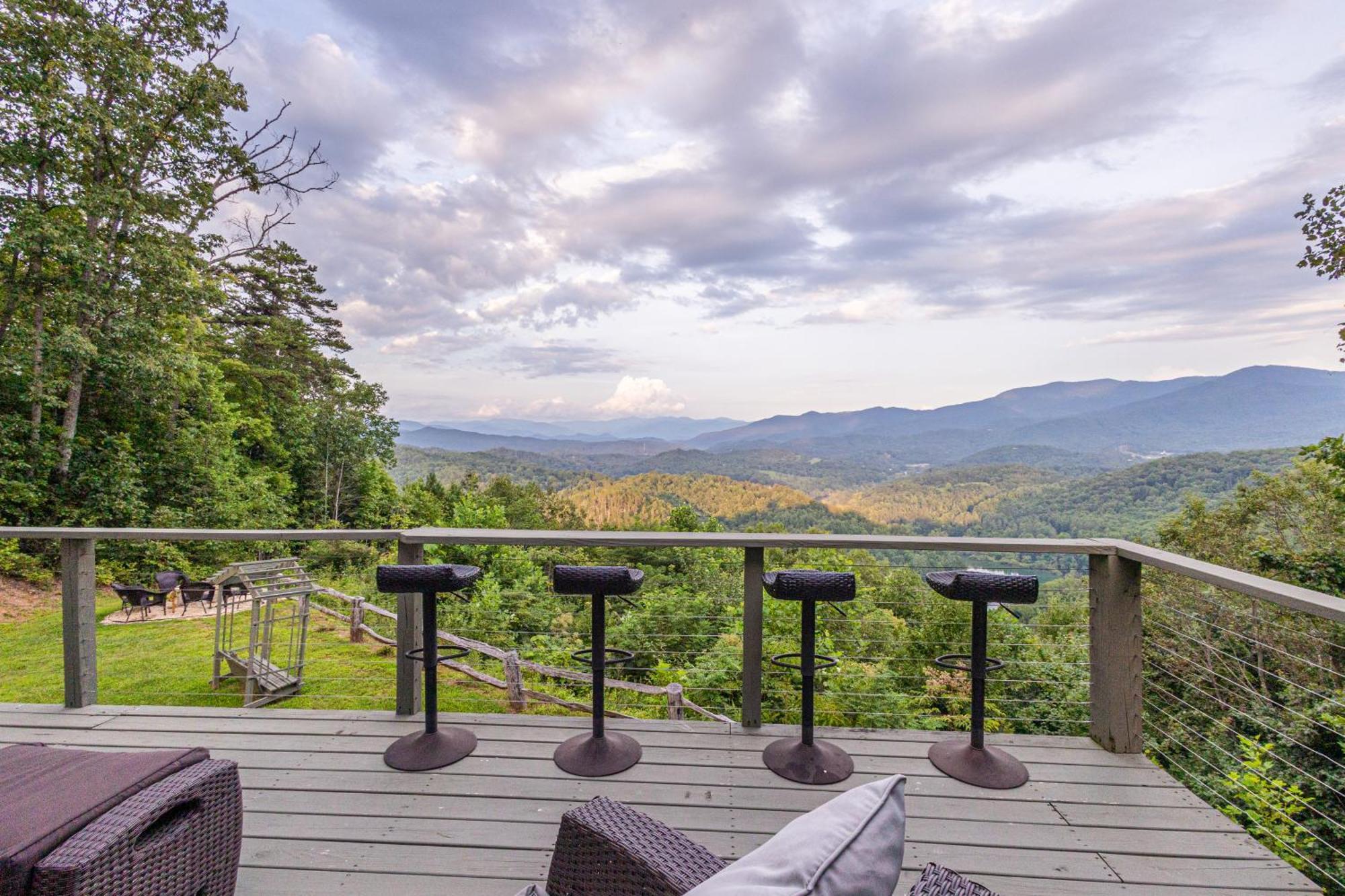 Stunning Mtn. Views! 4Br With All The Amenities! - Vista Vibes- Bryson City Exterior foto